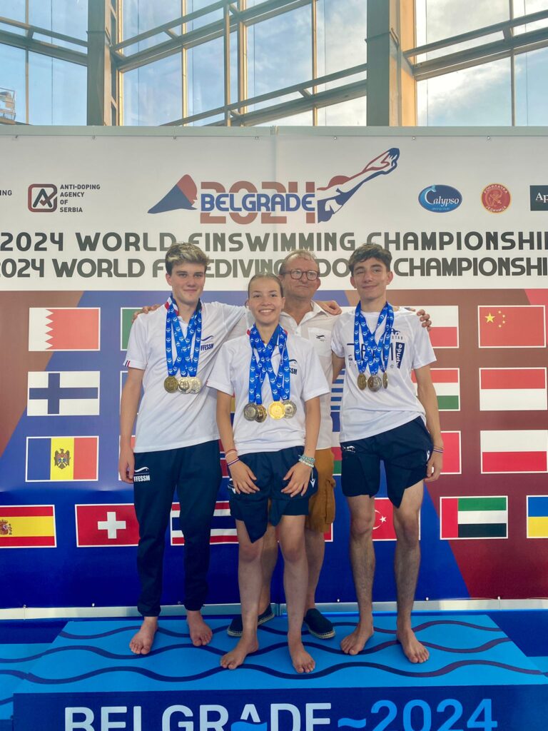 Charline Augustin-Lucile, Florent Vecchio et Pierre Bouquet