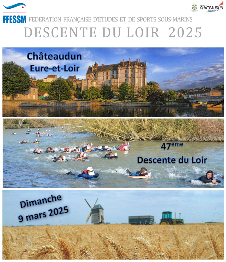 Programme de la descente du Loir 2025