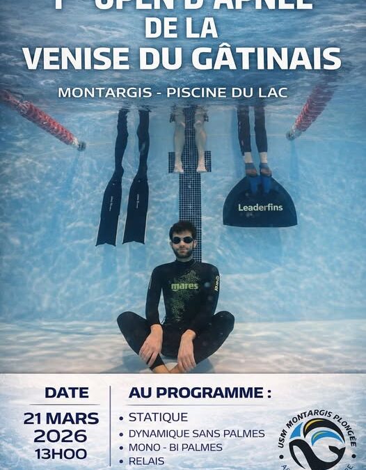 Compétition Open Apnée Mars 2026